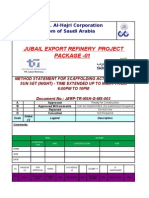 Night Shift Scaffolding Method Statement