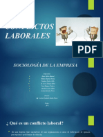 Conflictos laborales y casos de sociología empresarial