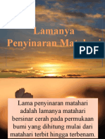 Lamanya Penyinaran Matahari