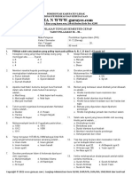 Soal PTS II PAI Kelas XI