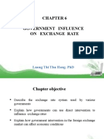 Government Influence On Exchange Rate: Luong Thi Thu Hang. PHD