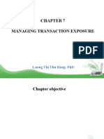 Managing Transaction Exposure: Luong Thi Thu Hang. PHD