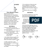 Class Ix Science (086) Term 2 (2021-22) : Sample Question Paper