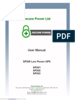 Secure Power LTD: User Manual