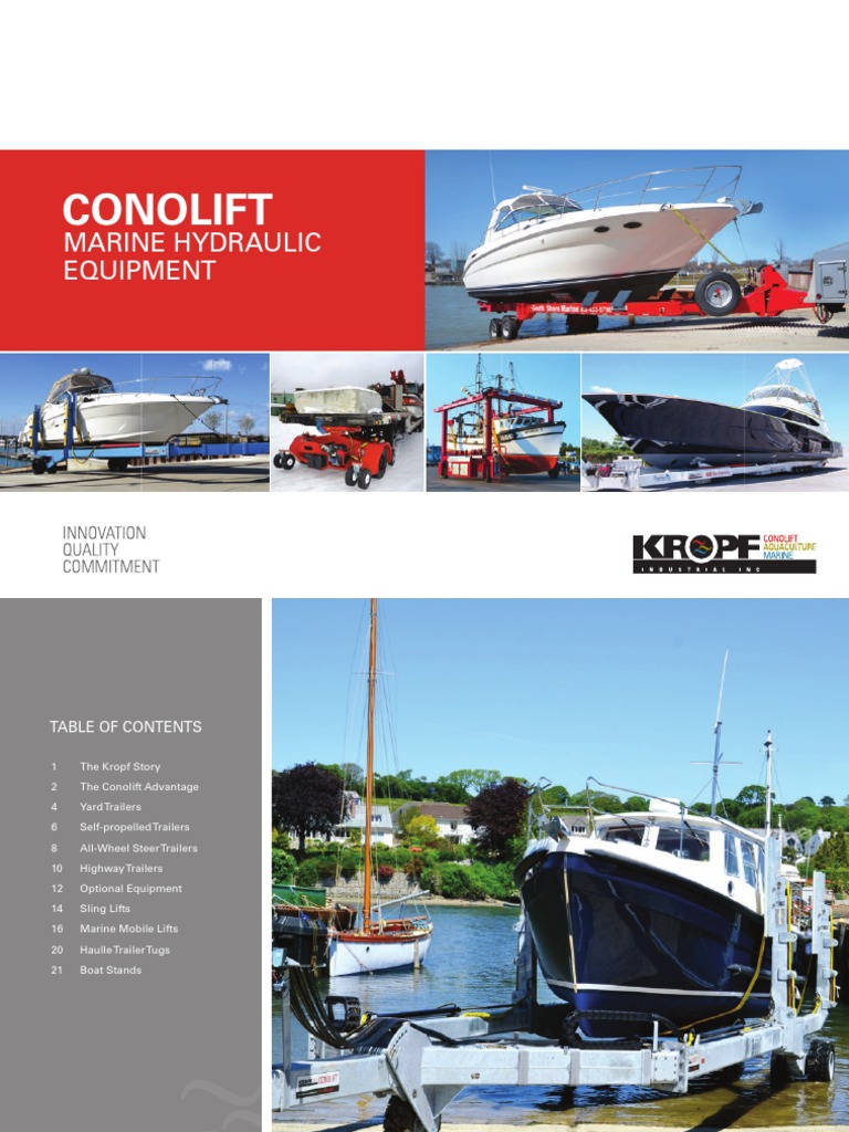 Conolift Hydraulic Trailer Solutions | PDF | Business | Technology ...