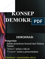 Konsep Demokrasi