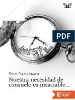 Nuestra Necesidad de Consuelo e - Stig Dagerman