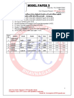 Model Paper 3: Made By: VK Computers Bhavnagar Join Telegram Channel: 7990142511