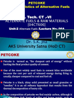 U2-06A - Petcoke & Characteristics of Alternate Fuels