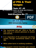 U3-02 Types of PFA and Its Usages