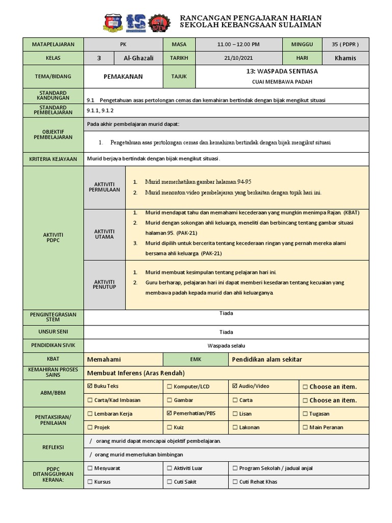 RPH PK THN 3G | PDF