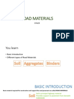 Road Materials: CIV62D