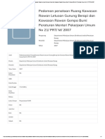 Pedoman Penataan Ruang Kawasan Rawan Letusan Gunung Berapi Dan Kawasan Rawan Gempa Bumi Peraturan Menteri Pekerjaan Umum No 21 - PRT - M - 2007