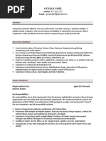 Faraz CV English | PDF | Design | Civil Engineering