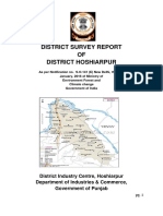 District Survey Report OF District Hoshiarpur