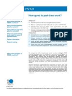Position Paper: How Good Is Part-Time Work?