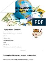 Unit 1 - International Monetary System