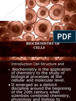 BIOCHEMISTRY OF CELLS AND BIOMOLECULES