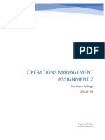 Operations Management - Assignment 2
