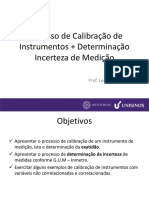 Determinação Incerteza Medição - Calibração (Rev 12)