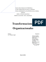 Transformación organozacional
