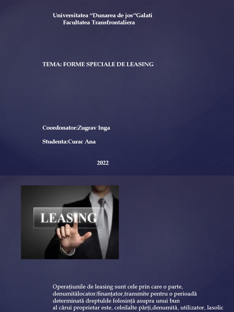 Leasing | PDF