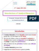 Cours Introduction d'Analyse Financière ( Chapitre Intrductif Les Notions de Base)