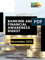 Banking and Financial Awareness Digest November 2021