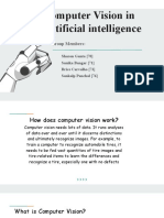Computer Vision in Artificial Intelligence: Group Members