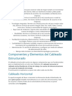 Features Estructured Cabling 5-15