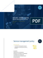 ISO/IEC 20000-1:2018: Service Management System