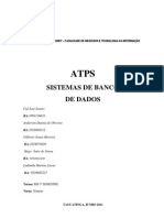 ATPS 3 - Banco de Dados