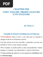 Cost II-ch 1 - CVP