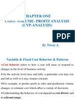 CVP Analysis Techniques