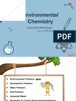 Environmental Chemistry