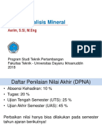 Kristal Dan Mineral - Asrim - 9 - Metode Analisis Mineral
