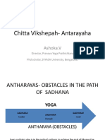 Chitta Vikshepah- Antarayaha Obstacles