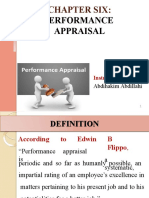 CH 6 Performance Appraisal