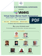 Virtual Asian Mental Health Symposium: Buy Your Tickets Now!