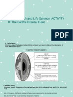 Earth's Internal Heat Processes