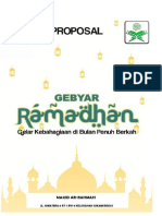 Proposal Gebyar Ramadhan Masjid Ar Rahmah 2022