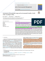 Journal of Environmental Management: Dan Cudjoe, Hong Wang, Bangzhu Zhu