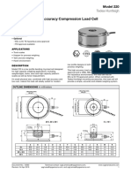 High Accuracy Compression Load Cell High Accuracy Compression Load Cell