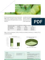 Existencia de Fruta en Frío: Boletín Estadístico - ABRIL 2011