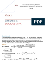 Física I: Ejercicios extra de seminario