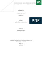 RECUPERACION PROYECTO DE AULA ACA SEGUNDA ENTREGA