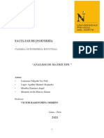 Analisis de Matriz Efe