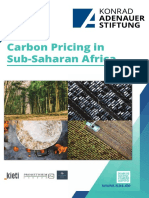 Carbone Pricing in Sub-Saharan Africa Anglais