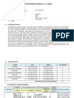 Plan Anual 1 y 2 Grado Aprendo en Casa 2022