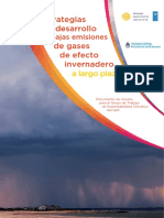 Estrategias de Desarrollo Con Bajas Emisiones de Gases de Efecto Invernadero a Largo Plazo
